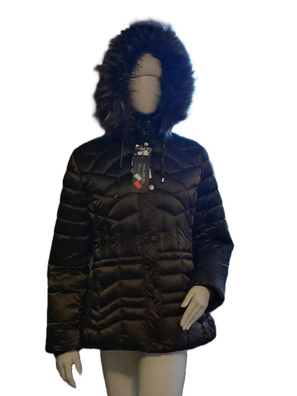 bronze puffer jacket